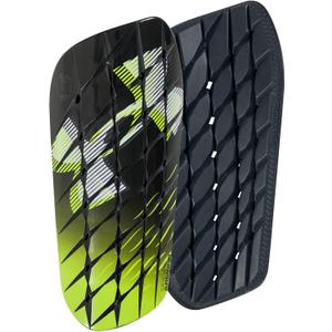 Under Armour Soccer Shin Guards Shadow Pro (Medium, Black/High Vis Yellow)