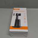 Auto Face Tracking Tripod 360 Rotating Cell Phone Photo and Video Kits Stand, No App, Camera Stand with Remote and Gesture Control, Rechargeable Smart Shooting Stand for Live Recording Tiktok, Black