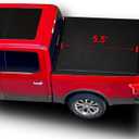 5.5ft Soft Roll Up Truck Pickup Tonneau Cover for 2007-2021 Toyota Tundra Short Bed Cover | Compatible for Deck Rail System