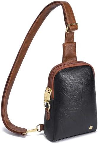 Inicat
Travel Small Sling Bag Leather Crossbody Bag