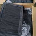 Vesgantti 109" U Shaped Cloud Sectional Sofa, Comfy Corduroy Upholstered Sectional Modular Sofas for Living Room, Modern Modular Couch with 2 Ottoman Deep Seat, Dark Grey