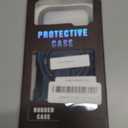 Goton for iPhone 17 Pro Case with Privacy Tempered Glass Screen Protector & Camera Lens Protector, Compatible with MagSafe, Invisible Kickstand, Shockproof Phone Cover, Blue