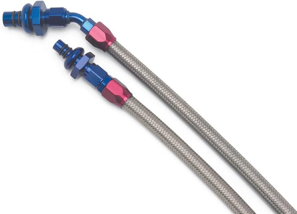 Russell Edelbrock 651104 Fuel Line Kit, 87-93 5.0L (Stock Fuel Rail)