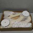 labebe Baby Push Walker Doll Stroller, Push Toy for Toddler, Shopping Cart for Girls and Boys 1 Years Old, Kids Stand Learning Walker, Wooden Play Wagon with Wheel, Larger Size 15.2 * 18.7 * 19.7