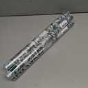 4 x Window Privacy Film with Cutting Grid, Non-Adhesive Stained Glass Window Film Decorative, Static Cling Privacy Window Film (Leaf Rainbow,17.5 X 78.7 inch)