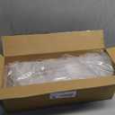 240323002 Refrigerator Door Bin Shelf Compatible with Frigidaire or Electrolux, Bottom 2 Shelves on Refrigerator Side, Clear, Double Unit, Replaces PS429725, AP2115742