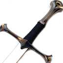 Ace Martial Arts Supply 36" Medieval Knight Arming Sword with Scabbard Unsharpened Stainless Steel for Cosplay & Display