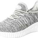 Women's Walking Shoes Lightweight Breathable Flying Woven Mesh Upper Casual Jogging Shoes Ladies Tennis Shoes Workout Footwear Gym Sneakers for Women
