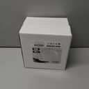 100 PCS Clear Plastic Plates with Gold Rim, Disposable Dessert Plate, 7" Salad Plate, Heavy Duty Weave Pattern Plates for Party, Wedding