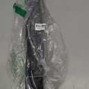 Silicone Pet Feeding Mat with Raised Edge for Food and Water, Dog Bowl Mats, Cat Bowls Placemat with High Lip for Floor Waterproof, Rubber Tray for Cats and Dogs 24 x 16 x0.8 Black