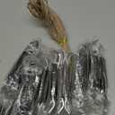 Teenyyou 25 Sets 50th Birthday Party Favors for Guests 50th Magnetic Bottle Opener Multifunctional Jar Can Opener Thank You Cards Bag with Twine for Anniversary Party Favors Wedding Shower