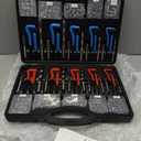 314Pcs Thread Repair Kit, Metric Helicoil Repair Kit with HSS Drill Bits Inserts Taps Break Off Tools: M5 M6 M8 M10 M12, SAE Helicoil Kit: 1/4" 5/16" 3/8" 7/16" 1/2"