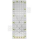 Sewing Ruler,Curved Corner Cutter Quilting Ruler Acrylic Quilting Template Yellow 6"x17"