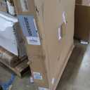 DreamLine SlimLine 36 in. D x 42 in. W x 2 3/4 in. H Center Drain Single Threshold Shower Base in White, DLT-1136420