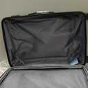 OLIXIS 24-Inch Hardside Luggage with 4 Double Spinner Wheels, Expandable and TSA Lock, Hard Shell Lightweight Roller Suitcase, Blue