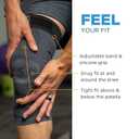 OrthoSleeve Stabilizing Compression Knee Brace KS8 with Patella Stabilizer Ring, Stability Splints and Adjustable Top for Knee Pain, Arthritic Knees, Post-Surgery and Swelling (X-Large)