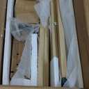 SUPERJARE Rattan Console Sofa Table with Outlets and USB-C Port, 3 Drawer Entryway Table with Synthetic Rattan Surface, Open Shelf, Behind Couch Entry Foyer Hallway Storage, Natural (11"D x 47.2"W x 31.5"H)