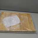 Bamboo Spice Drawer Organizer, (Need 3.1 Deep Drawer) Expandable 4 Tier Spice Rack for Cabinet (From 12" to 23" Wide), Seasoning Storage Insert, Spice Organizer for Drawer,Jars Not Included (Natural)