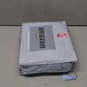 Nestl Split King Sheet Set - 1800 Ultra-Soft Microfiber Bed Sheets - Double Brushed - Deep Pockets - Easy Fit - 5 Piece Set - Bed Sheets & Pillowcases (Split King, Grey Lavender)