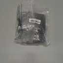 Vinsatin 10 Pcs Adult Plastic Diaper Cover Pull-On Cover Plastic Pants Reusable Incontinence Waterproof Pants(X-Large,Black)