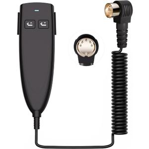 Okin 2 Button Adjustable Bed Remote 5 Pin Wired Adjustable Bed Remote Control Replacement Parts, HS.13.02.19