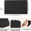 50pcs Black NFC Tags - NFC Business Cards, 215 Cards, Blank, Rewritable, 504 Bytes, Programmable, iPhone Compatible