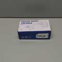 Ruacq Toilet Paper Holder Matte Black Double Post Pivoting Square Tissue Holders Roll Holder Hangers Toilet Paper Modern Wall Mounted, Commercial Bathroom Toilet Paper Roll Holder