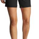 Eddie Bauer Womens Rainier Short, 14, Black