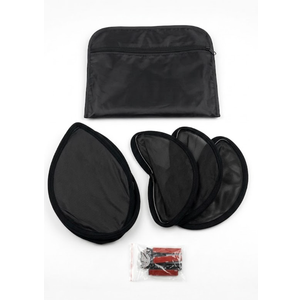 Car Window Shades - Certified 99.79% UVA & 99.95% UVB sun protection. Award winning car sun shade for side windows.