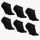 DANISH ENDURANCE Low-Cut Bamboo Viscose Ankle Socks for Men & Women, 6-Pack, S