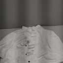 Men's Vampire Vintage Jacket Gothic Victorian Ruffled Blouse Shirt Vintage Long Sleeve Corset Top (X-Large, White)