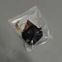 Compatible AirPods Pro 2 Case Cover 2022, Soft Silicone Case with Gold Heart Pattern for AirPods Pro 2nd Generation with Rhinestone Studded Letter A-Z Keychain (M Black)