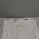 Sampeel Two Piece Lounge Set for Women 2 Piece Fall Outfits 2025 Mock Neck Ruched Tops Wide Leg Pants Travel Airport (Large, Classic Grey (Long))