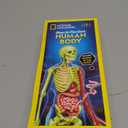 National Geographic Human Body Model for Kids That Glows in The Dark - 32-Piece Interactive Anatomy Model with Bones, Organs, Muscles, Science Kit Stocking Stuffer, Anatomy & Physiology Study Tools