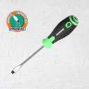 PROWIN 9-Piece Magnetic Screwdriver Set, Slotted & Phillips Tips, CR-V Steel, Cushion Grip, Ergonomic Handle, Tool Set with Organizer Rack for Home & DIY