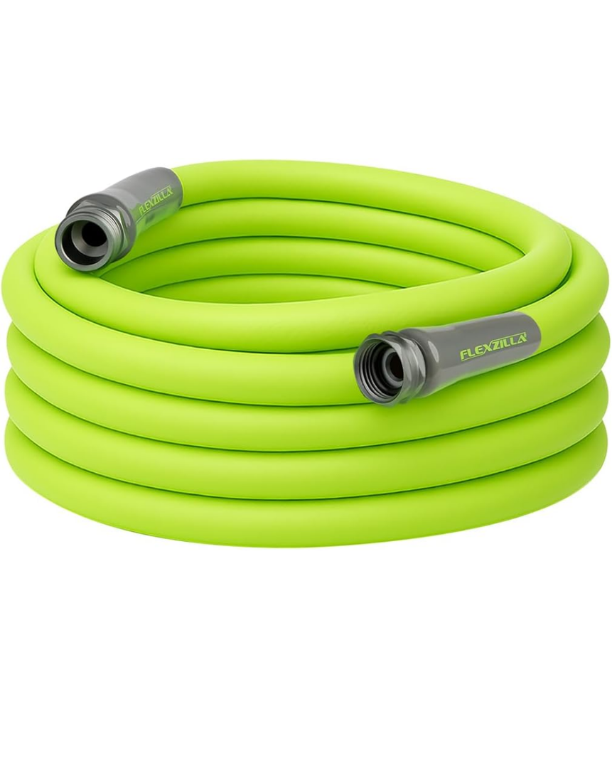Flexzilla Garden Hose 5/8 in. x, Lightweight All-Weather Water Hose, Durable and Flexible, Leak-Free Connections