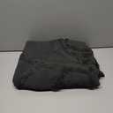 Uphome Boho Area Rug 3'x5' Washable Evil Eye Tufted Bedroom Rug with Tassels Soft Cotton Woven Entryway Rug Modern Minimalist Dark Gray Floor Carpet for Home Living Room Kitchen Hallway