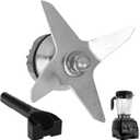 Impresa Replacement Blade & Wrench Set for Vitamix Blender - For 32oz, 48oz, 64oz Containers  Stainless Steel Blender Blade - Single Replacement Part