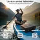 Waterproof Hard Case for DJI Air 3S Fly More Combo | Holds Up to 6 Batteries | DJI RC2 / RC-N3 / N2 Remote Controller, Propellers, Charging Hub and Accessories | Shockproof, Dust-proof
