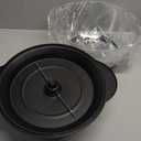 West Bend 82707B Stir Crazy Electric Hot Oil Popcorn Popper Machine with Stirring Rod with Improved Butter Melting Offers Large Lid for Serving Bowl and Convenient Storage, 6-Quart, Black