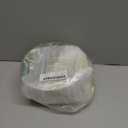 MECCANIXITY Round Plastic Design Bowl 6.5 Inch Flower Arrangement Base for Centerpiece Decorating, Green Pack of 4