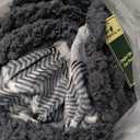 PAVILIA Charcoal Dark Grey Sherpa Throw Blanket for Couch, Plush Flannel Fleece, Soft Fuzzy Cabin for Sofa Bed, Warm Cozy Winter Gift, 50x60