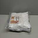 Blackout Curtains for Bedroom 72 Inch Length 2 Panels Set, Thermal Insulated 100% Black Out Privacy Soundproof Grommet Farmhouse Linen Window Curtains for Living Room Darkening, White, Each 52Wide