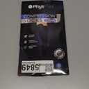 Compression Socks for Women & Men (20-30 mmHg) Support for Travel, Nurses, Pregnancy, Shin Splints, Sports and Everyday Wear (Large-X-Large, Black)