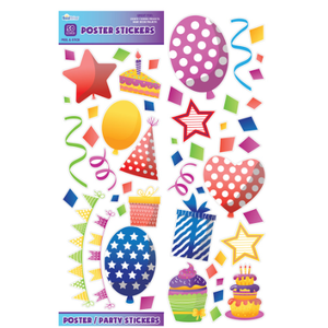 RoyalBrites Poster Stickers 150 Pieces