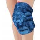 Comfytemp Microwave Heating Pad for Knee Pain, Joint Stiff, Microwavable Knee Wrap for Muscle Relief, Moist Heat Knee Warmer for Injuries, Get Well Item, Running Essential, 1 Pack