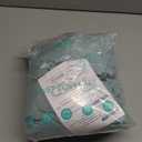 MILDLY Super Soft Duvet Cover - 100% Washed Microfiber Grayish Teal Comforter Cover Set 3 Pieces with Zipper Closure & Corner Ties (No Comforter)