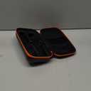 Boobowl Bluetooth Microphone Wireless Case Compatible with JBL PartyBox Wireless Mic - 2X Digital Microphones, Portable Mic Box for Rechargeable Battery, Receivers, Adapter (Bag Only), Black