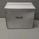 LIYH 50 Pcs White Scalloped Plastic Plates Reusable - Unbreakable Plastic Plates for Weddings Party Outdoor Picnics Dishwasher Safe BPA Free (25Guests)