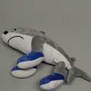 Italian Brainrot Inspired Plush Toy 14 Inches Tung Tung Tung Sahur Plush Soft Stuffed Meme Dolls for Collectors, Aesthetic Dcor & Funny Gift Ideas (Tralalero Tralala)